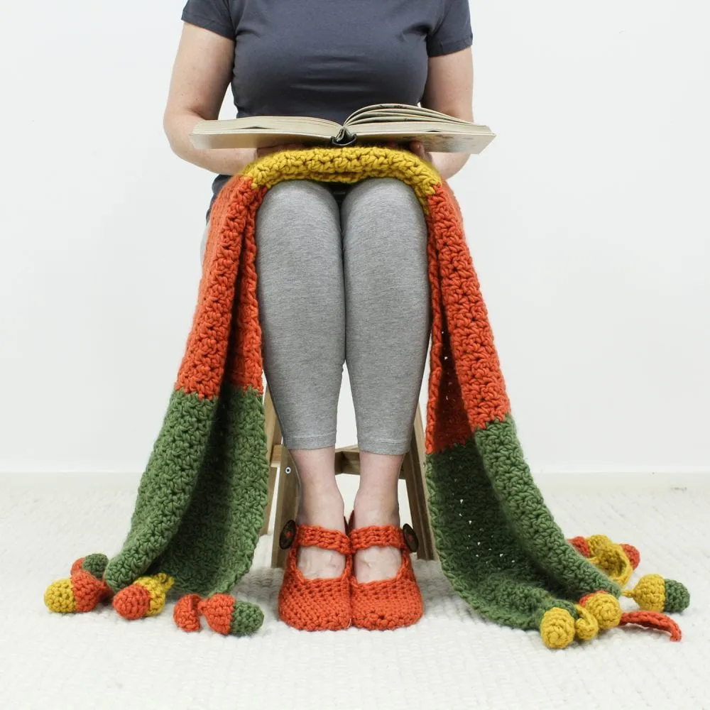 Amy Slippers Crochet Kit