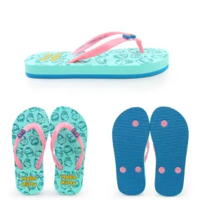 Banana Peel Slippers for Girls Kids Hello Kitty Sushi Love - Chirashi