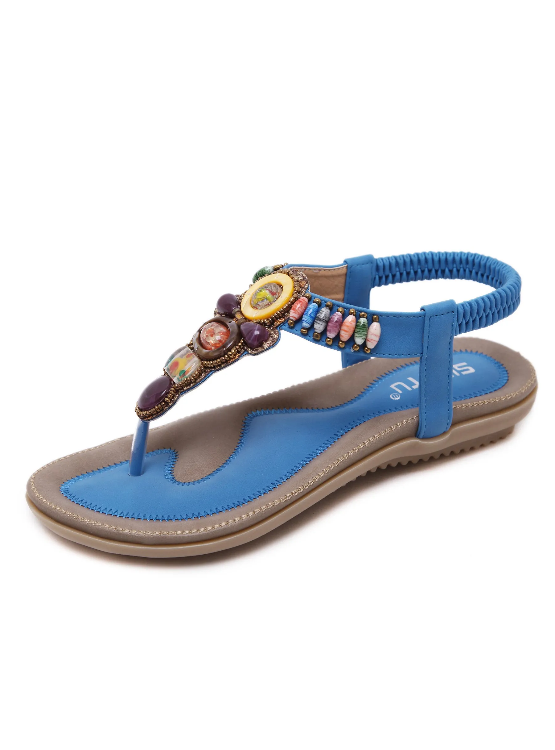 Beach Bohemian Retro Beaded Sandals