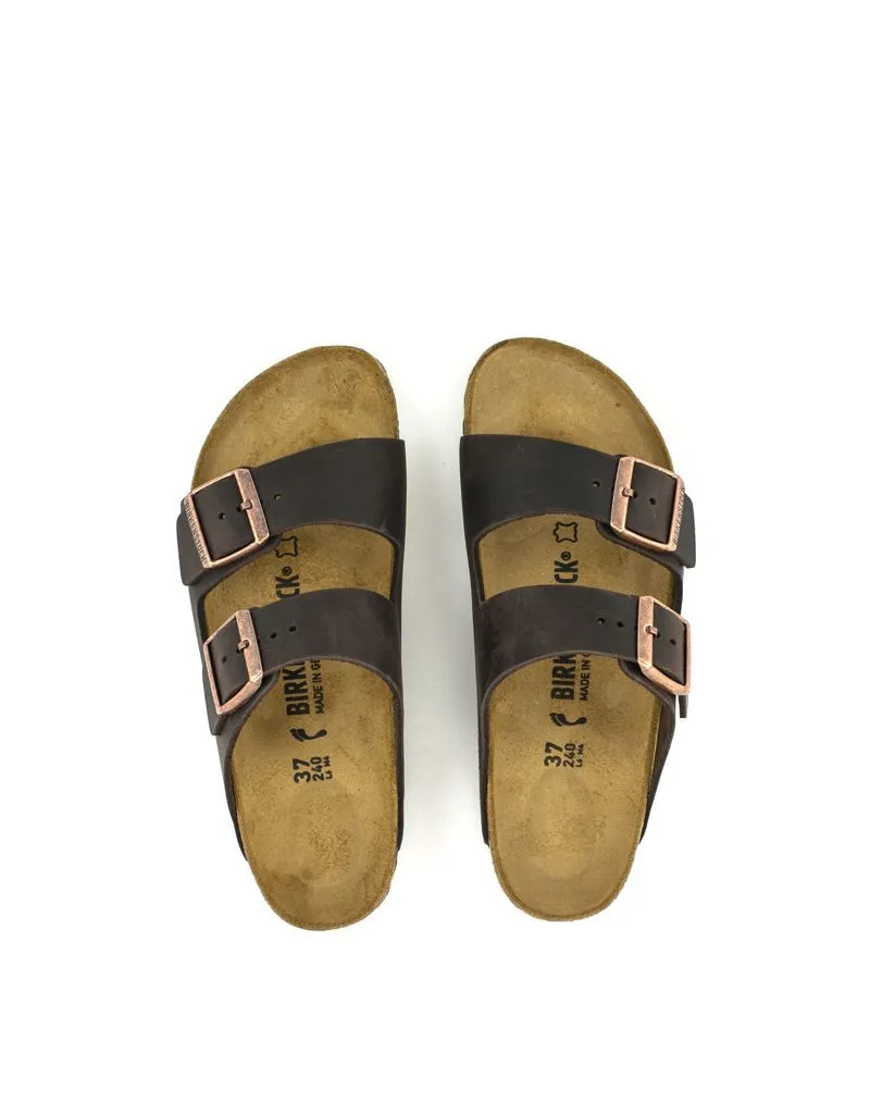 Birkenstock — Arizona Leather - Habana Narrow Width