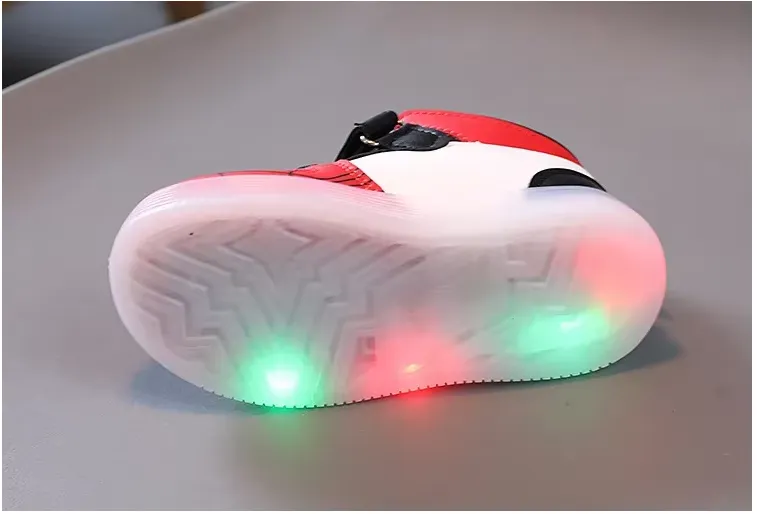 Boys Sneakers - Boys Led Light Breathable Sneakers