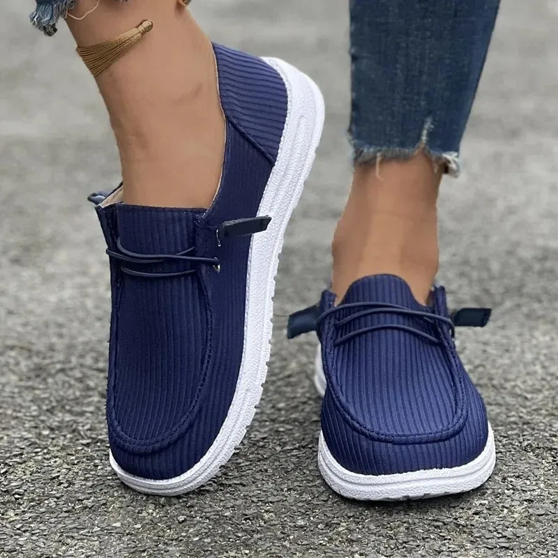 Breathable Canvas Sneakers for Women