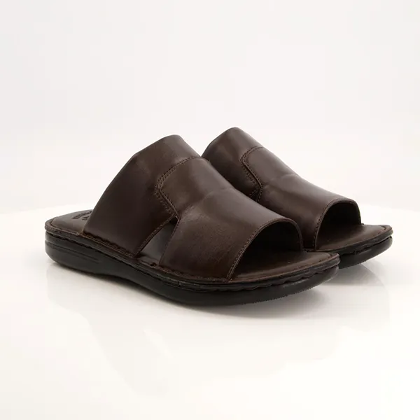 Brown medicated slippers