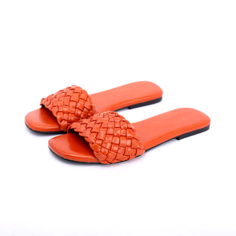 Emma Flat leather Sandals