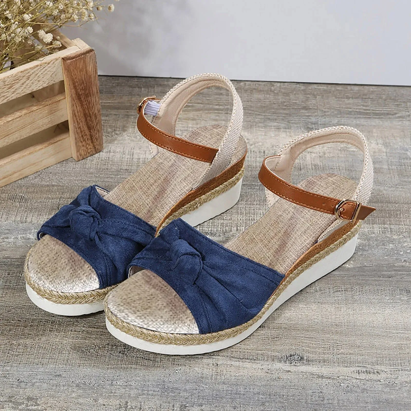 Fashionable Wedge Espadrille Sandals for Women