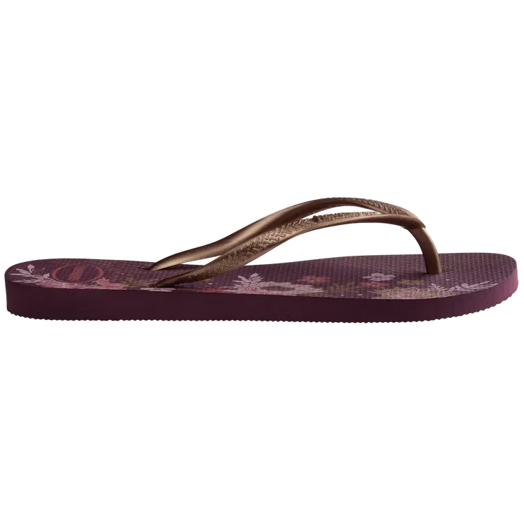 Havaianas Womens Slim Organic Purple Soil