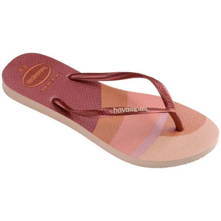 Havaianas Womens Slim Palette Glow Ballet Rose