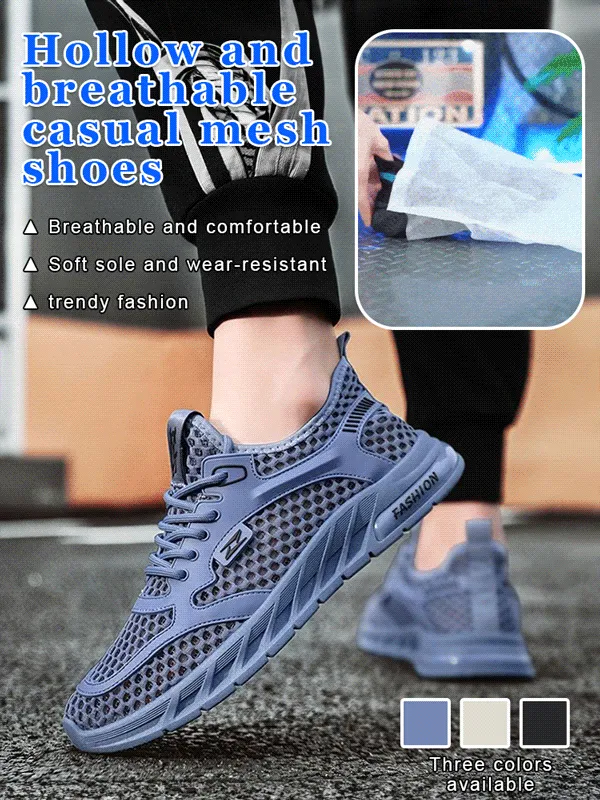 Hollow out breathable casual versatile tennis shoes