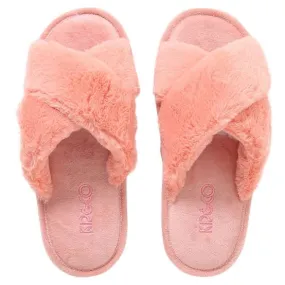 Kip & Co Blush Pink Slippers - Adult