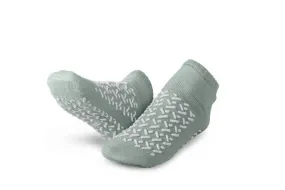 Medline Double Tread Slipper Socks 2 X-Large Gray 1 Pair