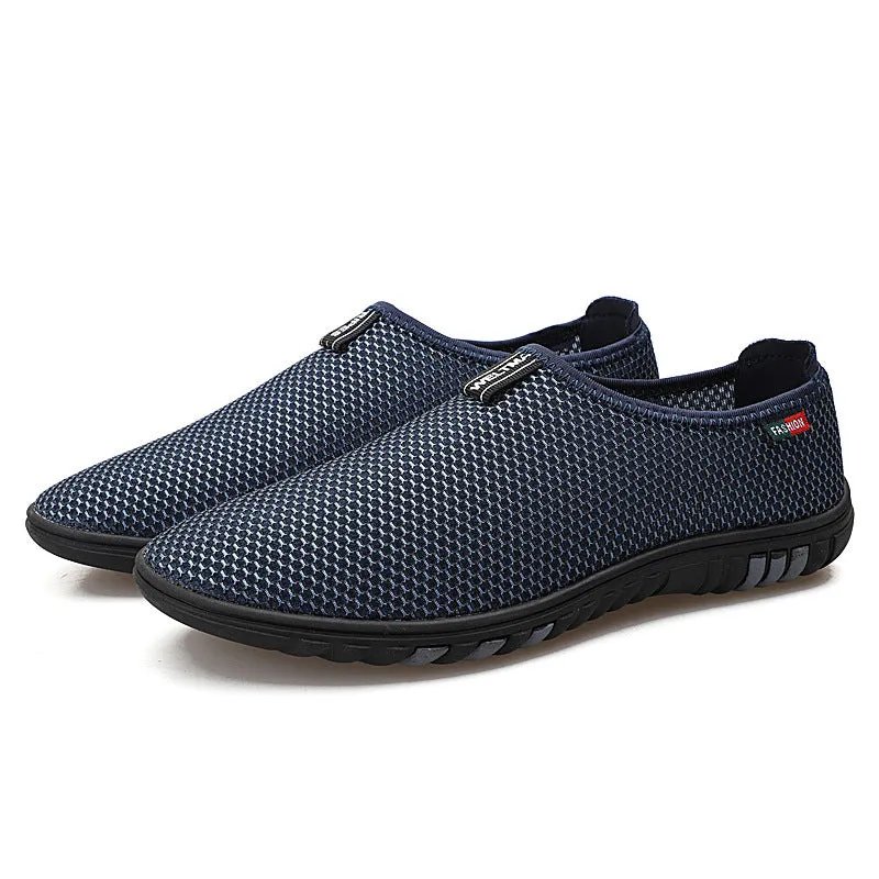 Men's Sneakers Summer Breathable Soft Bottom Casual Shoes