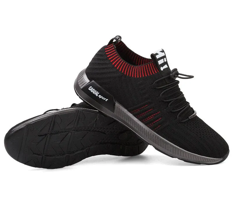 Men's Summer Breathable Mesh Lace-Up Sneakers