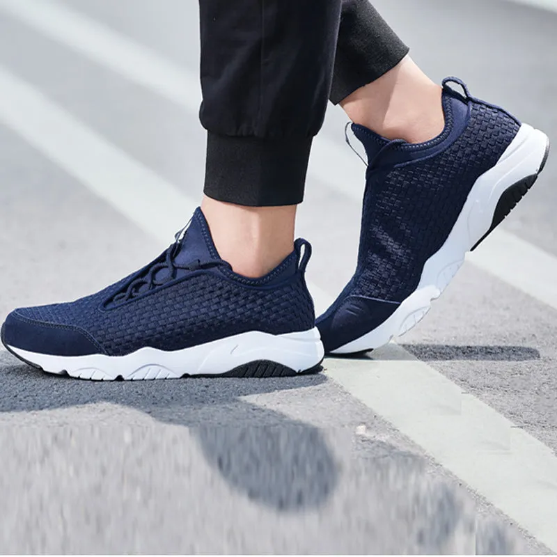 Men's Textile Breathable Light Sport Sneakers