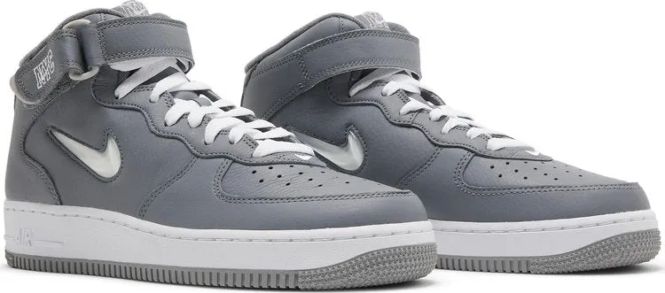 Nike Air Force 1 Mid Jewel QS 'NYC - Cool Grey', Gray