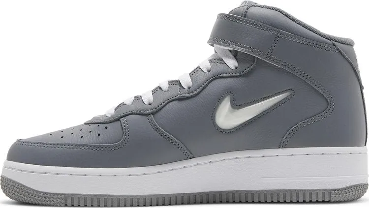 Nike Air Force 1 Mid Jewel QS 'NYC - Cool Grey', Gray