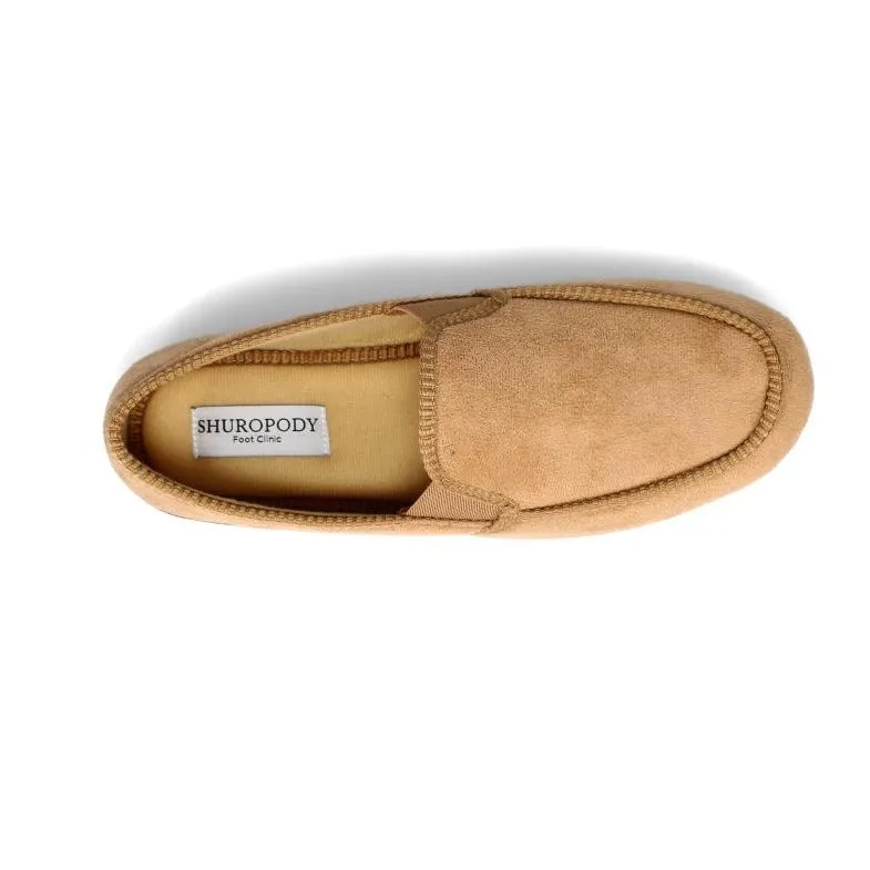 Paul Wide Fit Men's Easy Slip On Warm Lined Slipper