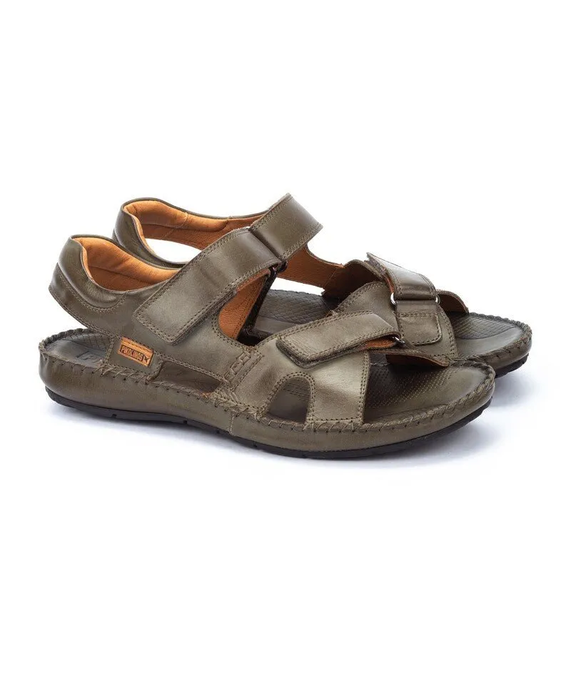 Pikolinos Tarifa 06j-5818 Men's Flat Sandals in Pickle