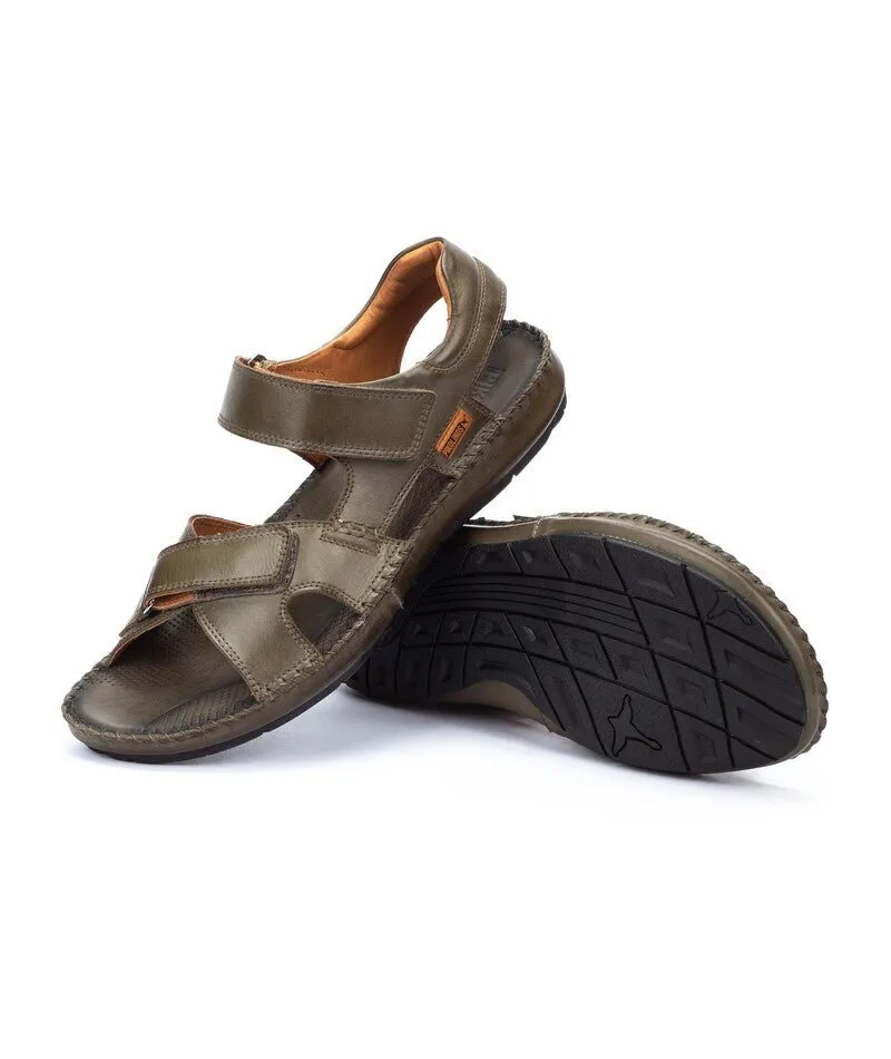 Pikolinos Tarifa 06j-5818 Men's Flat Sandals in Pickle