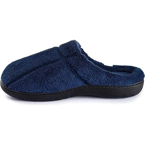 Pupeez Boy's Terry Clog Slippers