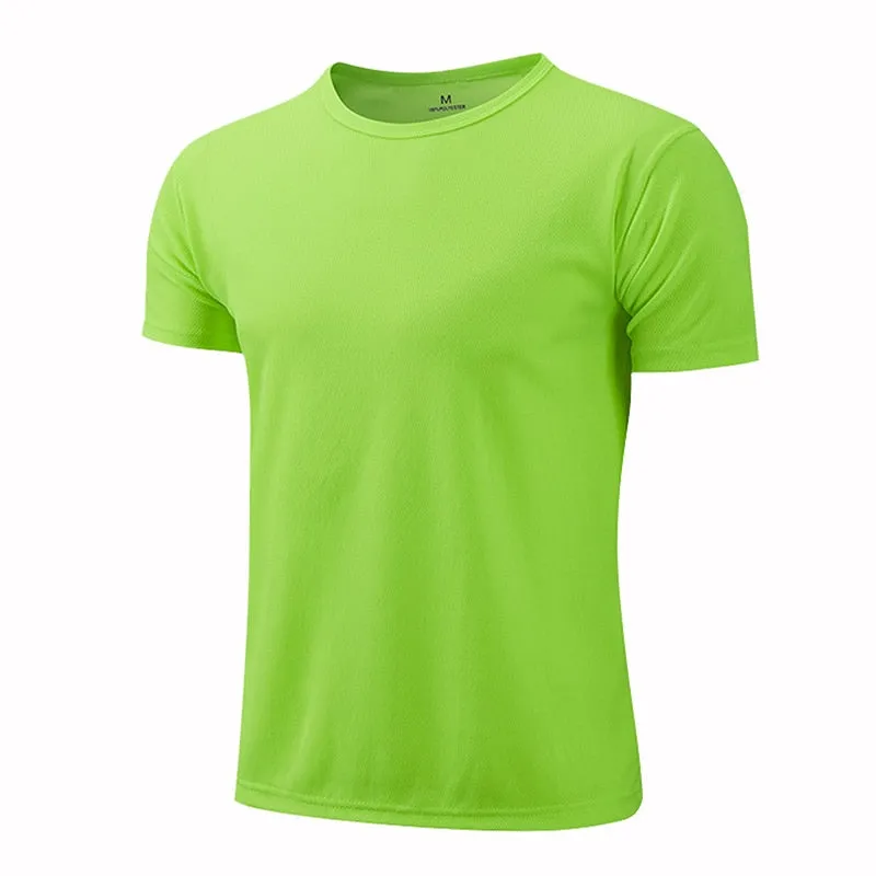 Quick Dry Short Sleeve Sport T Shirt