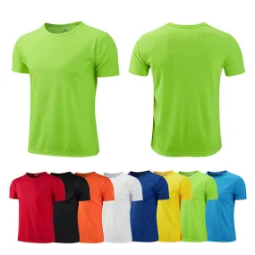 Quick Dry Short Sleeve Sport T Shirt