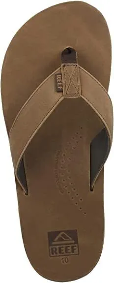 Reef Men's Drift Classic Premium Leather Flip Flops