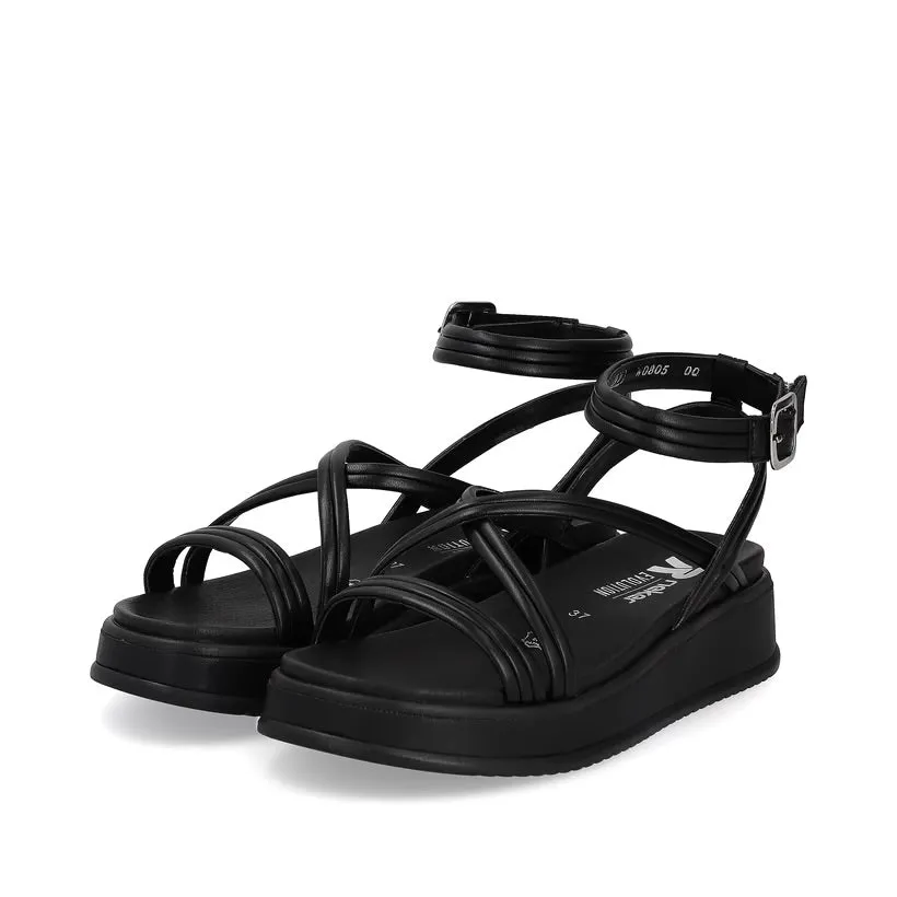 Rieker Evolution W0805 Leather Sandals