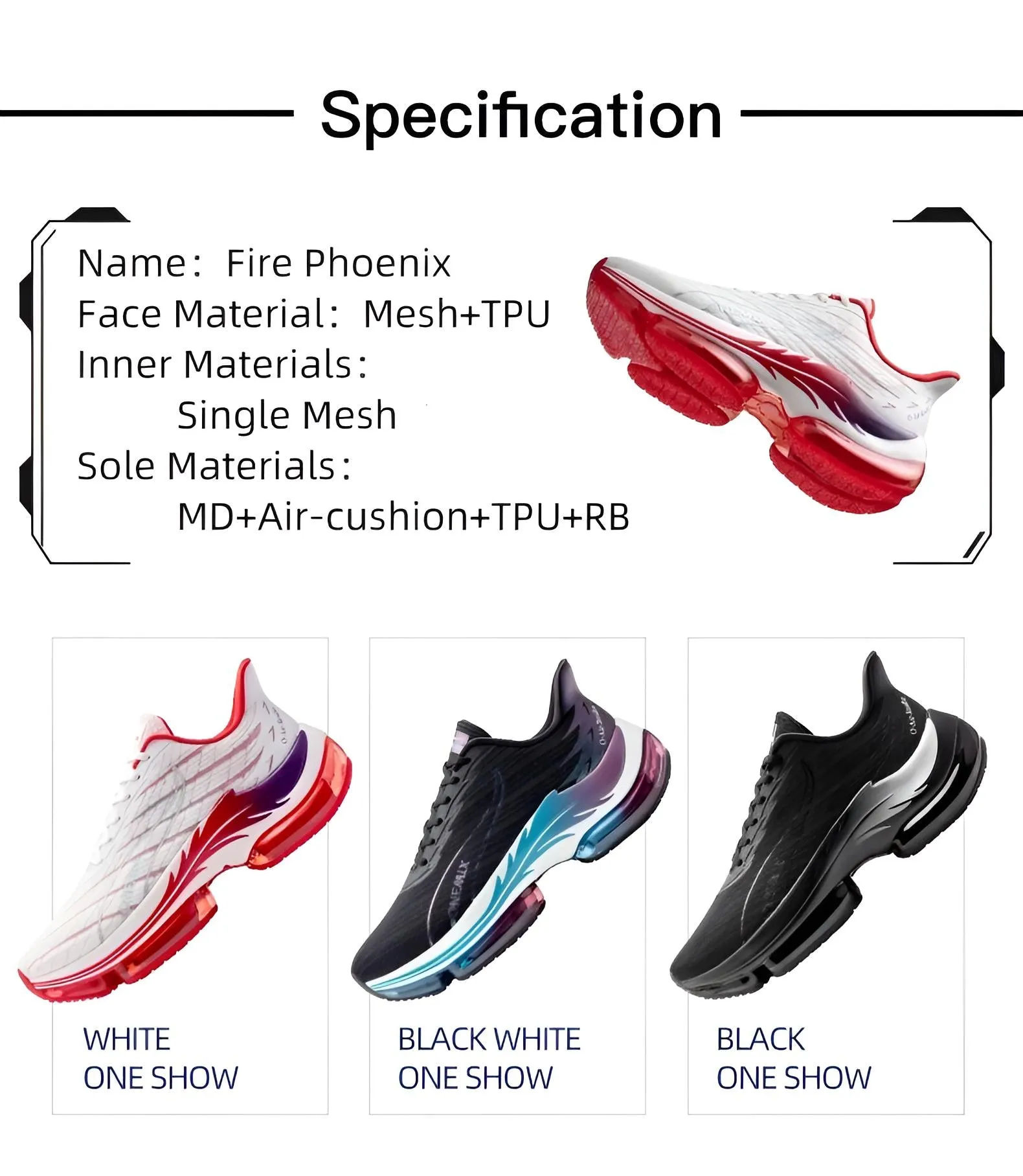 Running Sports Shoes Shock-Absorbing Rebound Breathable Outdoor Racing Sneakers Luxury Height Increasing 6-7cm