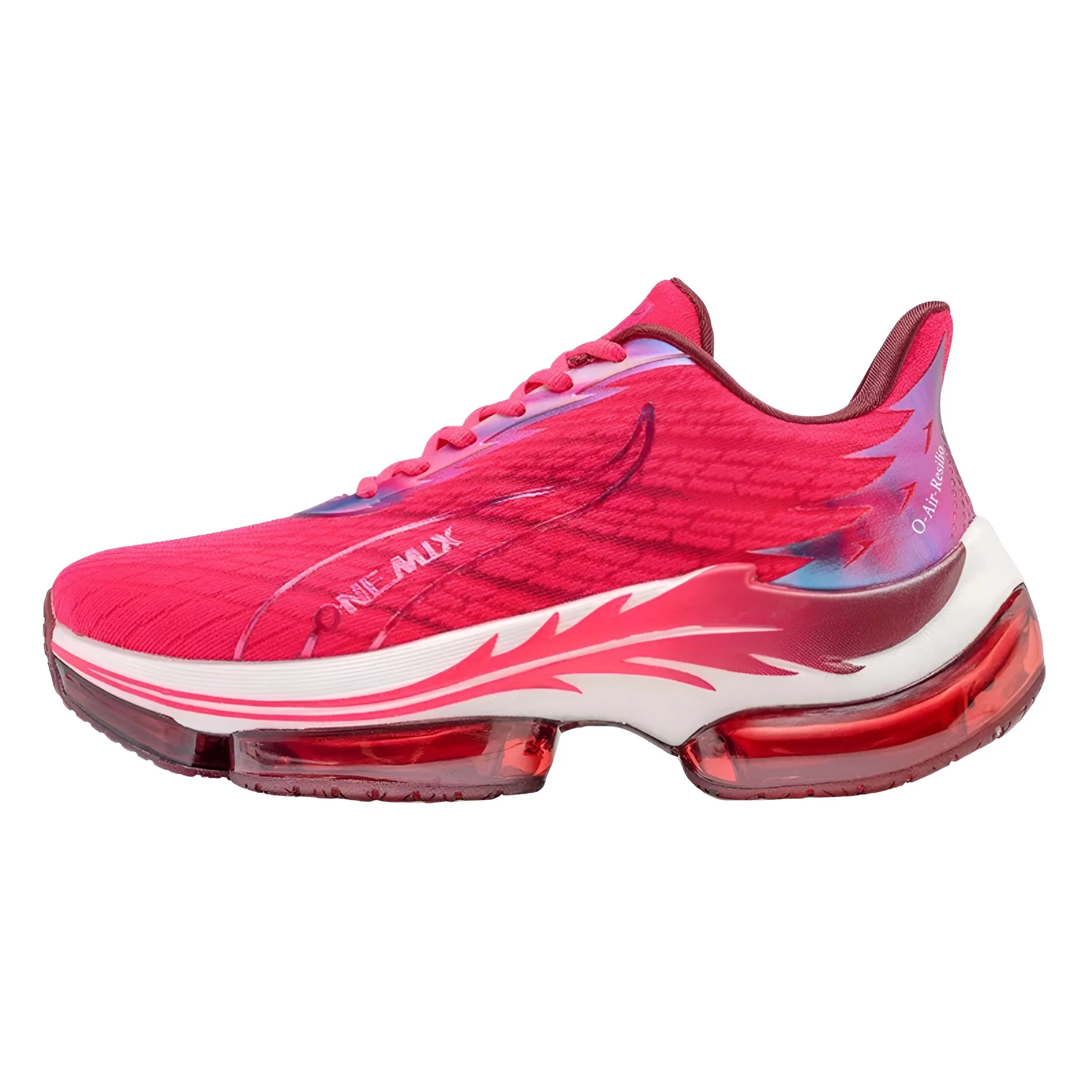 Running Sports Shoes Shock-Absorbing Rebound Breathable Outdoor Racing Sneakers Luxury Height Increasing 6-7cm