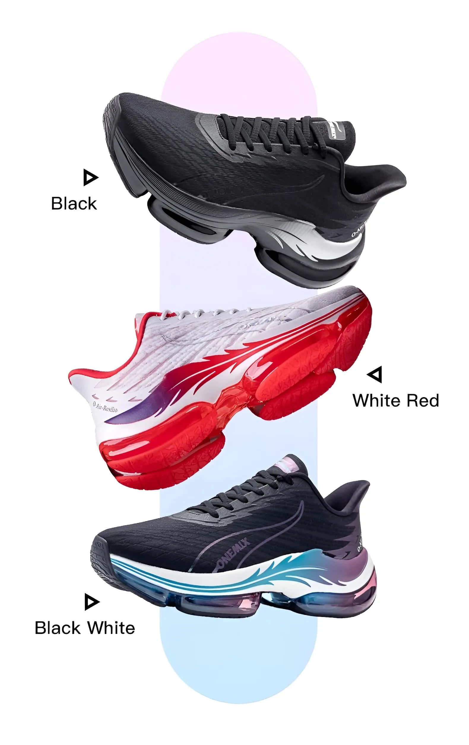 Running Sports Shoes Shock-Absorbing Rebound Breathable Outdoor Racing Sneakers Luxury Height Increasing 6-7cm