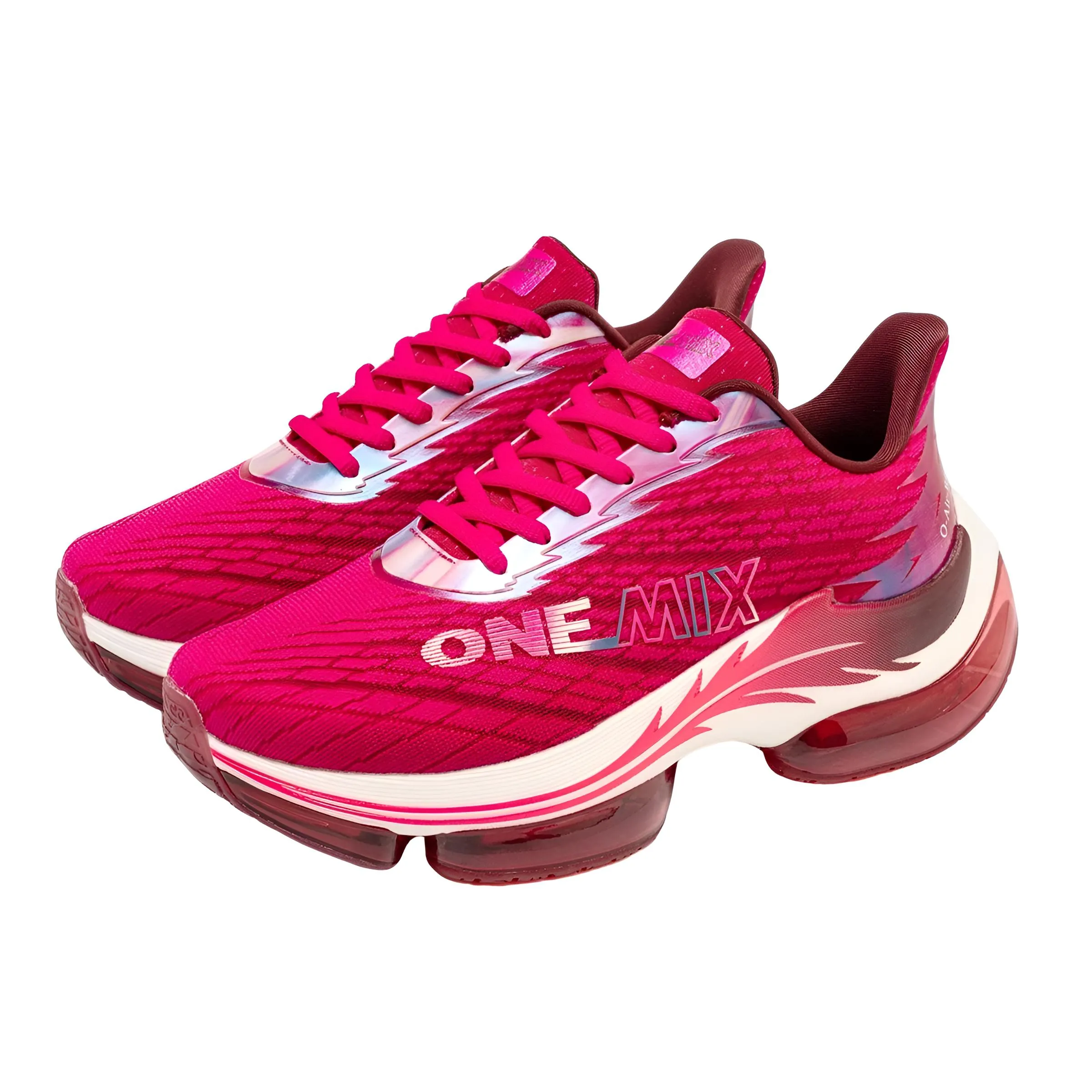 Running Sports Shoes Shock-Absorbing Rebound Breathable Outdoor Racing Sneakers Luxury Height Increasing 6-7cm