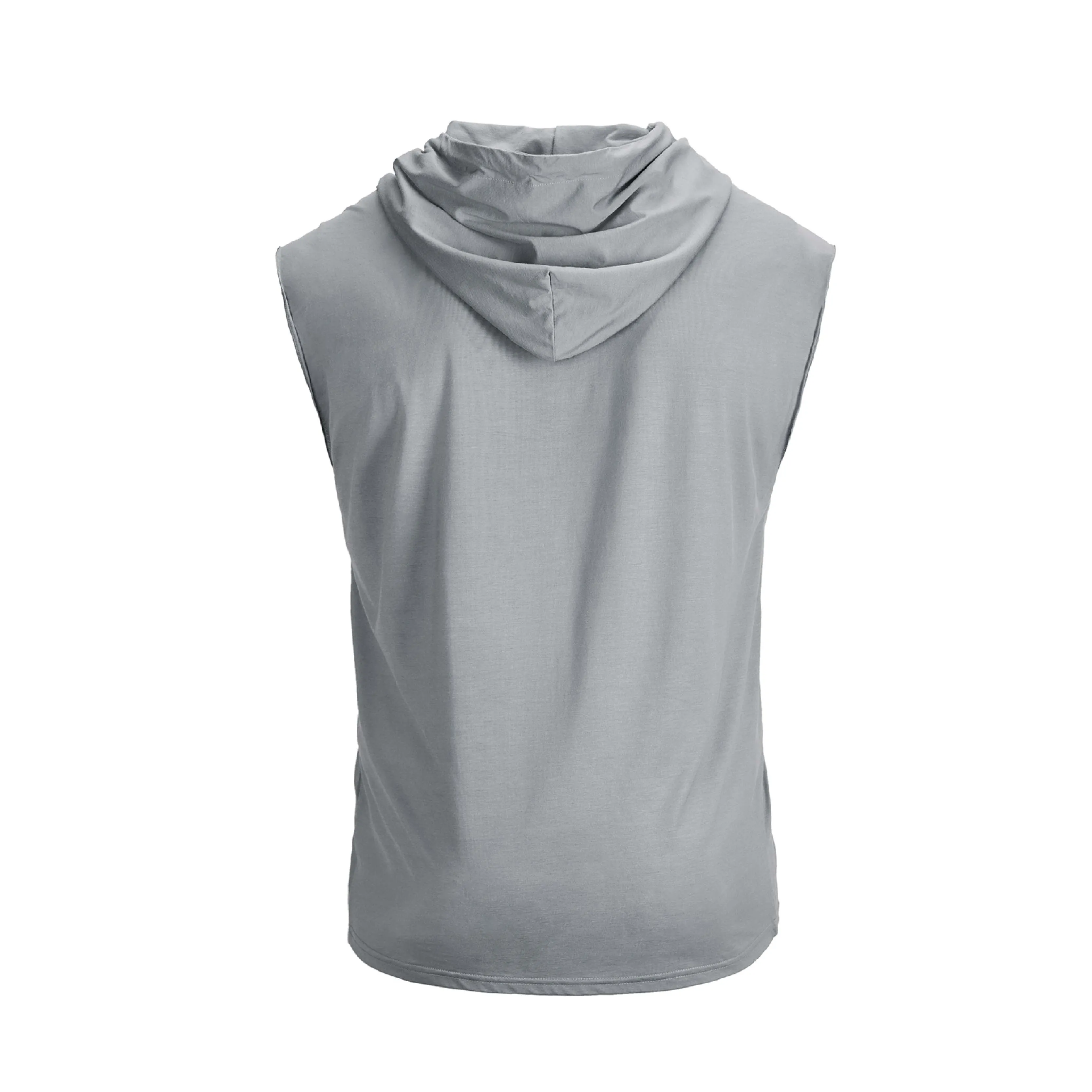 SKULL QUICK DRY HOODED TANK TOP