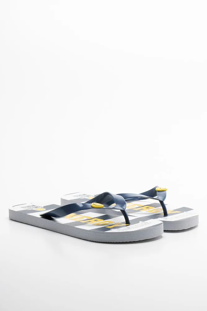 SmileyWorld Flip Flop Navy