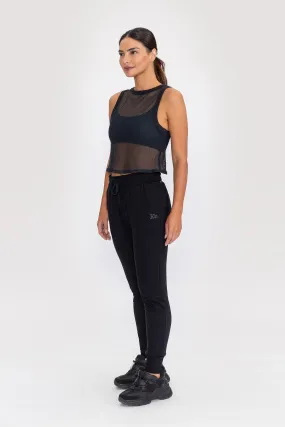 Sport Net Crop Top