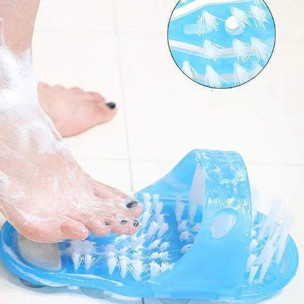 Suction Cup Style Foot - Washing Slippers