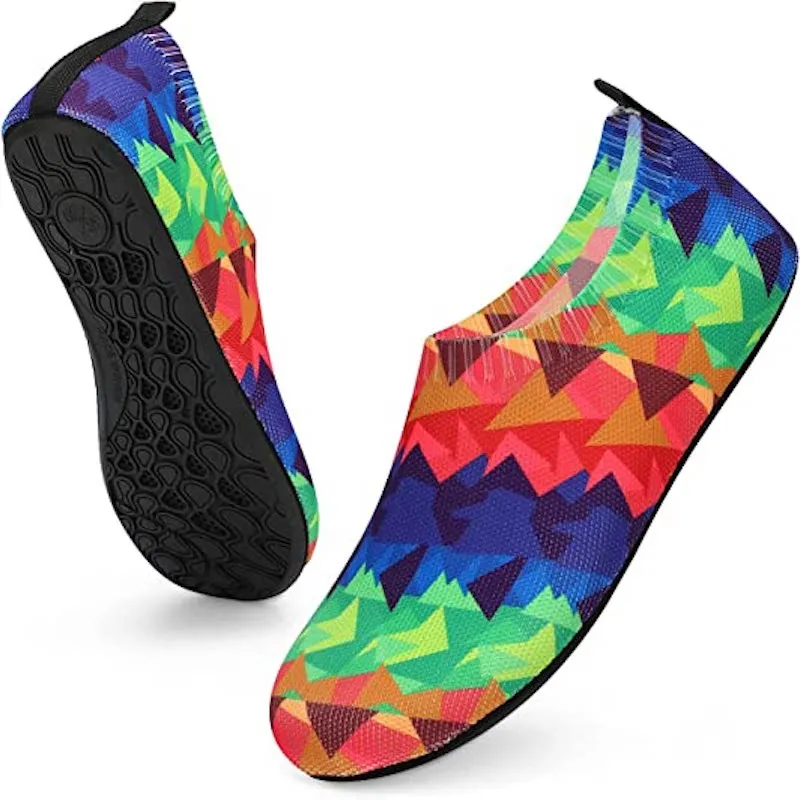 Unisex Multi Print Quick-Dry Aquatic Shoes For Water Sport