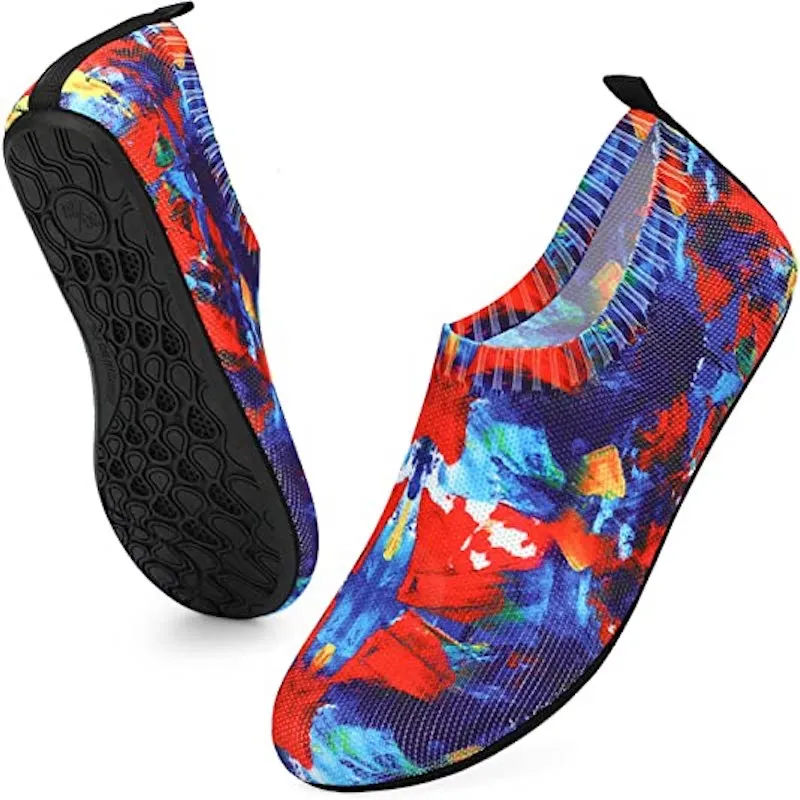 Unisex Multi Print Quick-Dry Aquatic Shoes For Water Sport