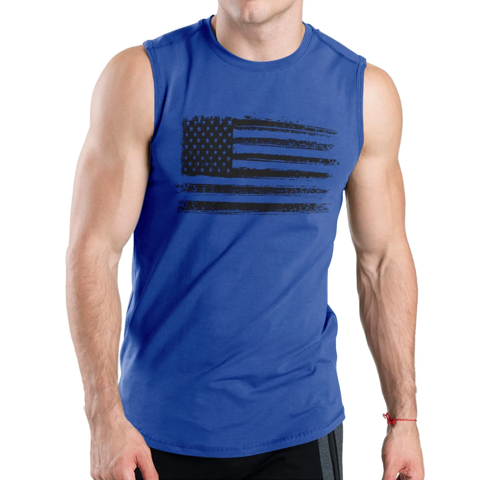 USA FLAG QUICK DRY TANK TOP